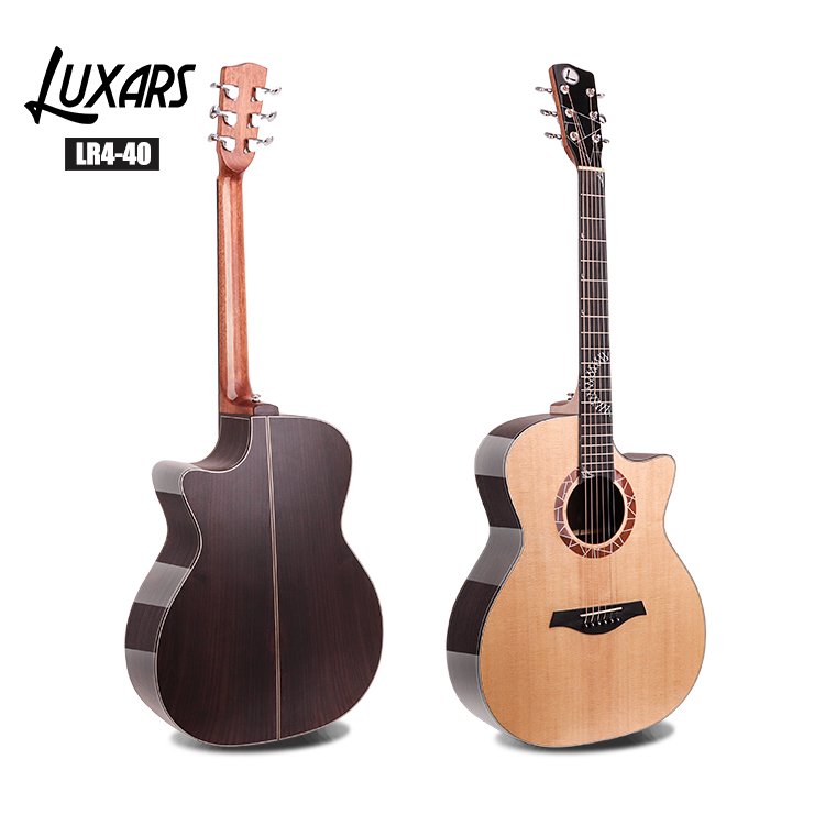 LuxarsMusic LR4-40 acoustic guitar product detail view