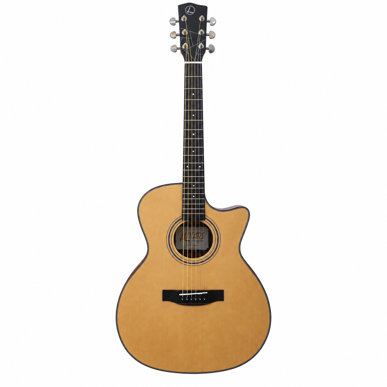 LUXARS LM-L100 41-inch GAC acoustic guitar front view