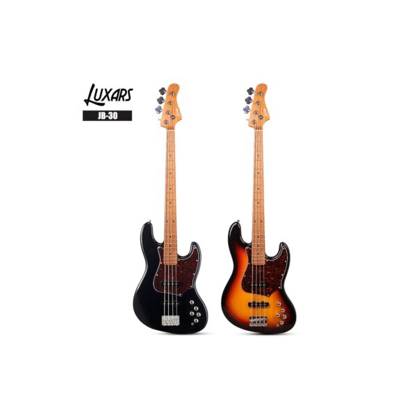LUXARS JB30 4-String Electric Bass - Image 3