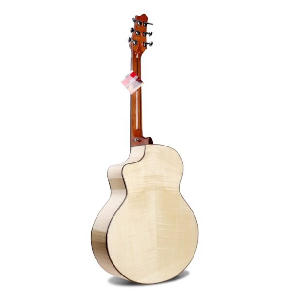 LUXARS LX-R6 40.5-Inch Solid Top Acoustic Guitar - Image 2