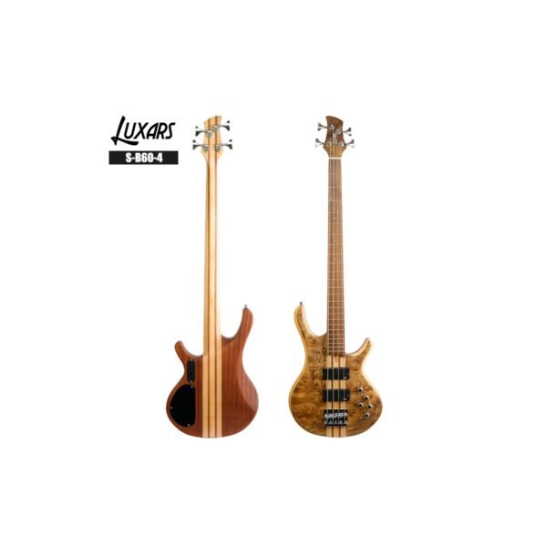 LUXARS S-B60-4 4-String Electric Bass - Image 2