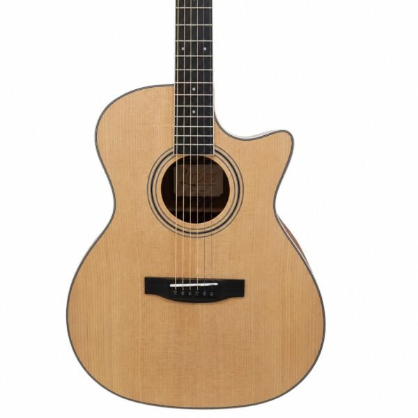 LUXARS LM-S200-GAC 41-Inch Solid Top Acoustic Guitar - Image 3