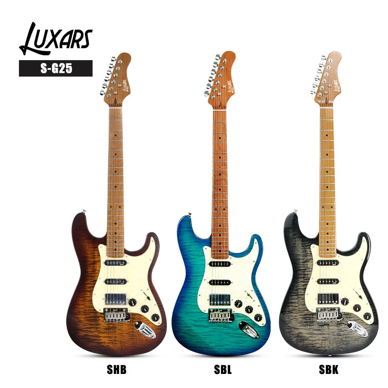 Fotos reais da LUXARS S-G25 identificadas como SHB, SBL e SBK